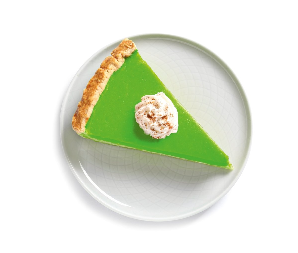 Plate with piece of fresh delicious homemade pumpkin pie on whit Plate with piece of fresh delicious homemade pumpkin pie on whit