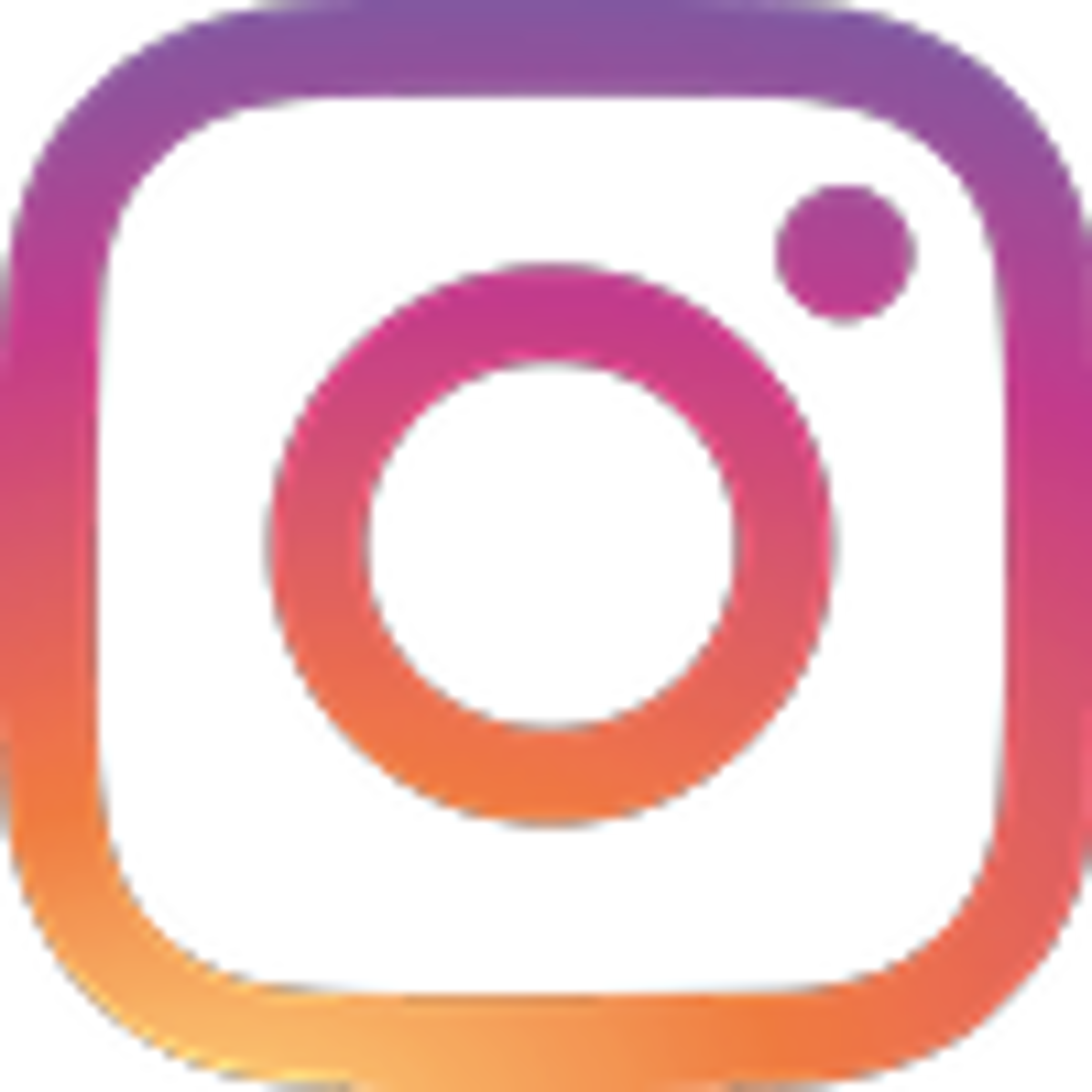 Das logo von Instagram, eine Handy-Kamera gezeichnet mit rosa orangen auf weißen Hintergrund.