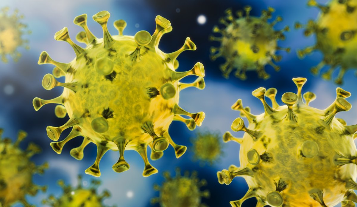 Corona Virus im Inneren des Körpers - Wuhan Virus - Virus 2019n Corona Virus im Inneren des Körpers - Wuhan Virus - Virus 2019n