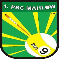 Logo 1. PBC Mahlow e.V. Pool Billiard Club