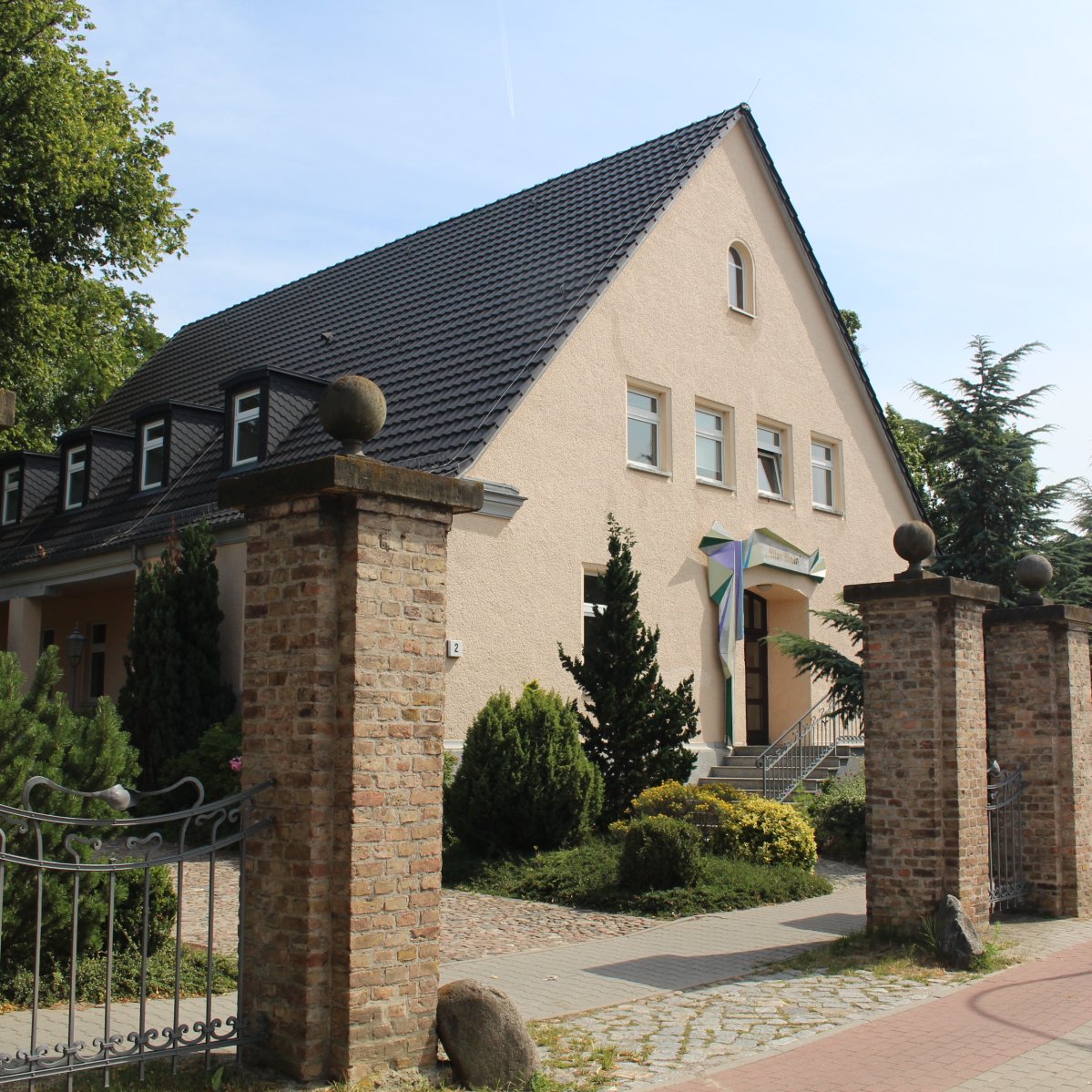 Eine Alte Aula in Blankenfelde.